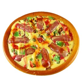 Artificial Pizza Lifelike Simulation Pizza Slices Model Fast Food Pretend Playset for Home Kitchen Photo Props Decor