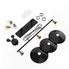 WINSOON 3 Light Industrial Pendant Light, Pulley Pool Table Light