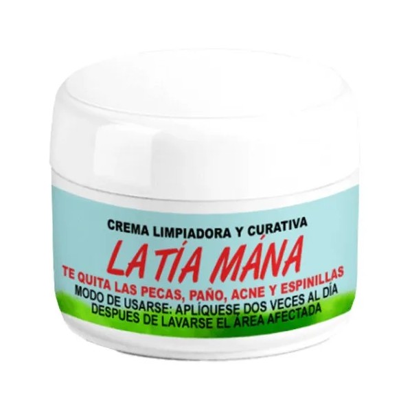 Crema limpiadora la tía mana día/noche 30 gramos