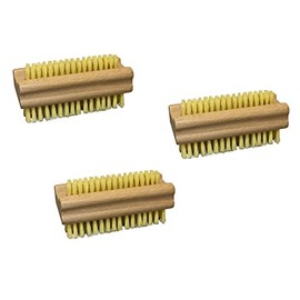 Natural Wood Nail Brush (3 Pcs)