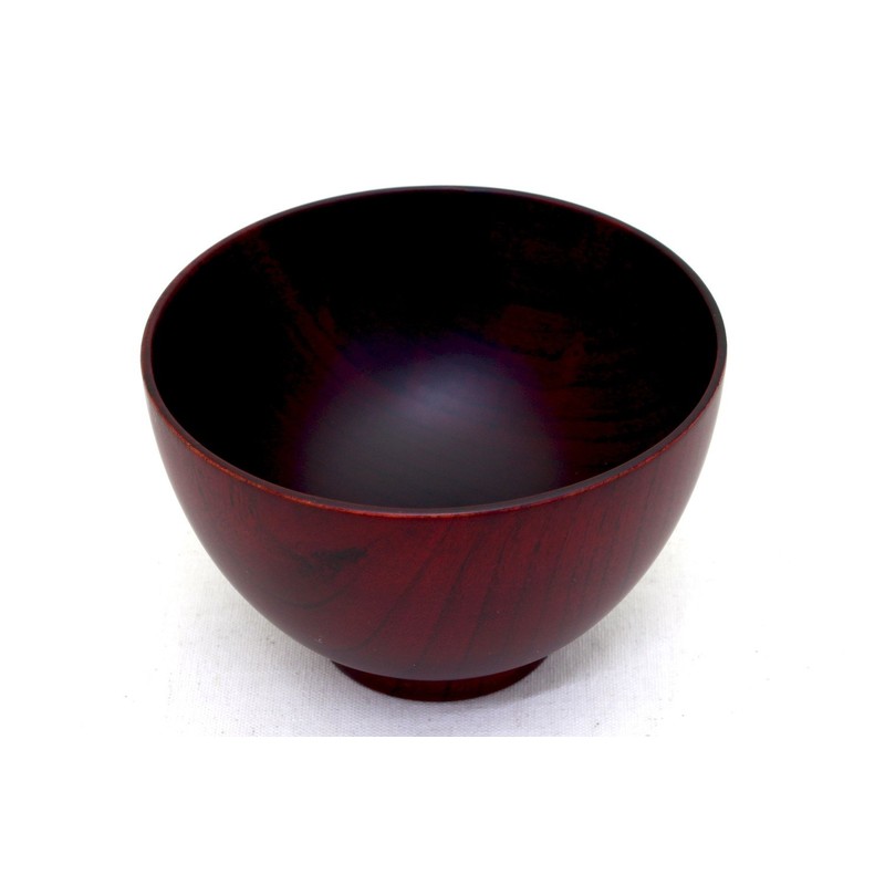 Wood Chiffon Soup Bowl (Small) BR Nano Coat (Dishwasher Safe)