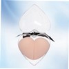 Baluue 2pcs Heart Shape Cosmetic Sponges for Wet and Dry