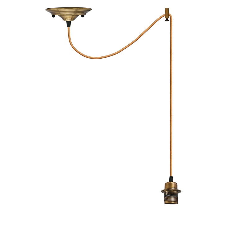 Single Way Spider Pendant Lighting Ceiling Chandelier, E27 Vintage Ceiling