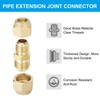 PATIKIL 1/2" to 5/8" Pipe Extension Joint Connector, Free Welding