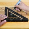 7.5" Magnetic Rafter Square with Jig Block - Multi-Angle Measuring