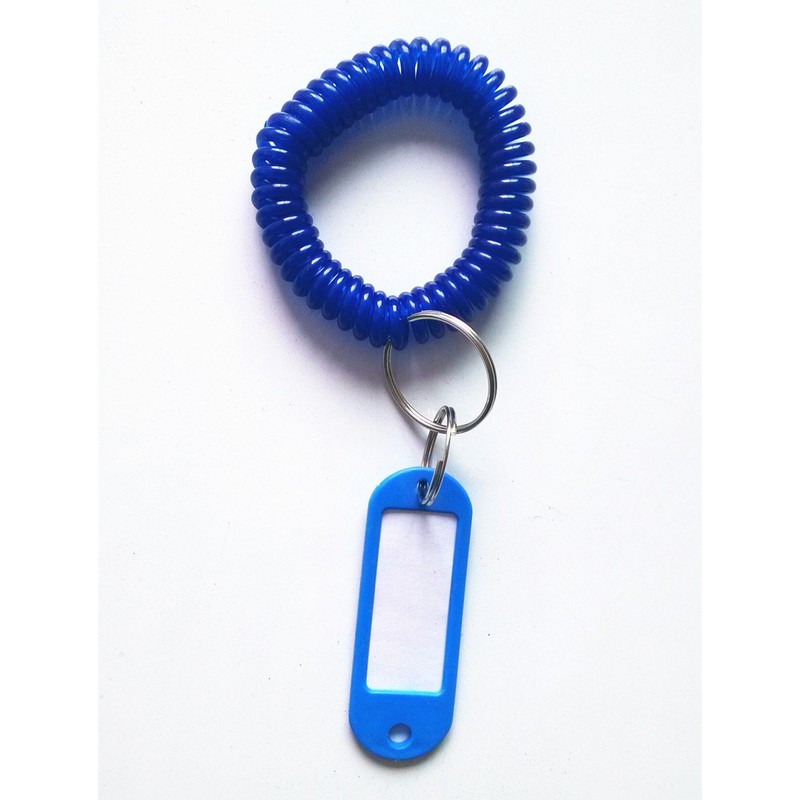 yueton Pack de 6 Colorful Spring espiral muñeca Bobina Cadena