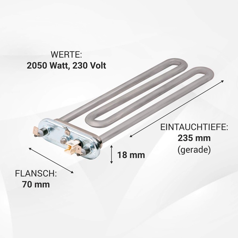 VIOKS Heating Element Resistor Heating Replacement for Whirlpool Bauknecht 481225928823