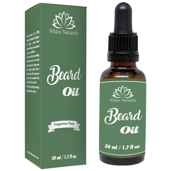 Premium Beard Oil, Softens & Strengthens Beards and Mustaches for Men, Conditions Skin for Better Health & Attractive Look, Stops Itching & Scratching, Prefect Gift For Him ,Man, Father, Dad, Boyfriend