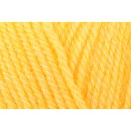 King Cole Big Value DK Crochet Yarn - 100% Acrylic Double Knitting Wool for Crafting Jumpers & Sweaters - Yellow 4027-5 x 50g Balls