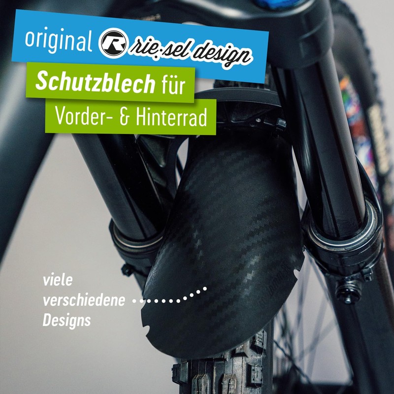 Riesel Design 1 x Mudguard - Mudguard: PE - MTB