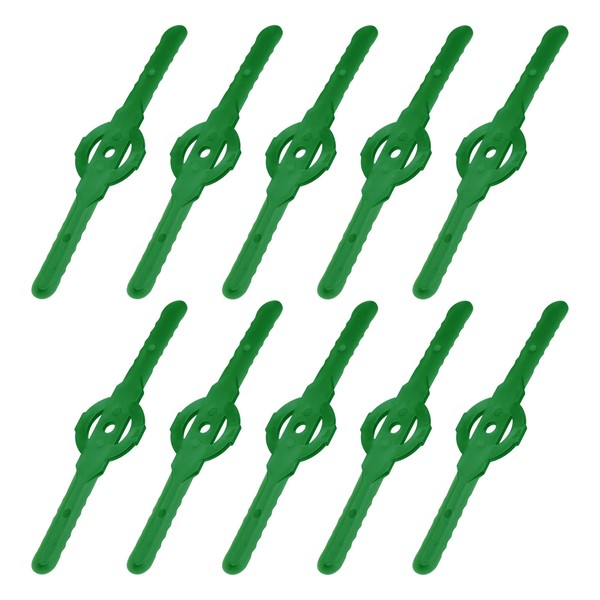 sourcing map String Trimmer Head Blades Replace, 20Pcs Plastic Cutter