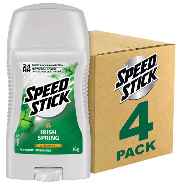 Speed Stick Speed Stick Men's Antiperspirant Deodorant, Irish Spring Scented,