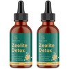 Glorithiventa Zeolite Detox for Adults, Zeolite Liquid Drops with Vitamin