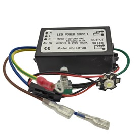 3W LED Light Microscope Power Supply Light Source