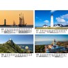 Leuchtturmzauber DIN A5 Desk Calendar Landscape Format for 2026 Coast