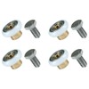 ciciment 4 Pack Shower Door Rollers Runners Wheels - Replacement