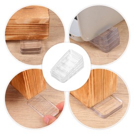 HJZHII 8 Stück Möbelkeile, Möbel Nivellierkeil Nivellierer Einstellbare Blöcke Möbel Keile Tisch Nivellier Unterlegscheiben für Nivellieren Unebener Tische Kommodenbeine Toiletten und Mehr Möbel