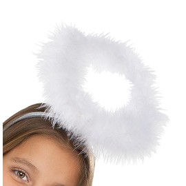 Fun World Little Angel Costume, Large 12-14, White