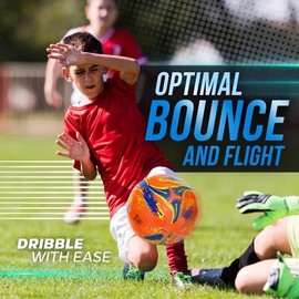 ICAST Kids Lightweight Football / 270 Grams - Size 5 | Soft, Easy to Inflate and Perfect for Kids | Ideal Football Gift for Boys