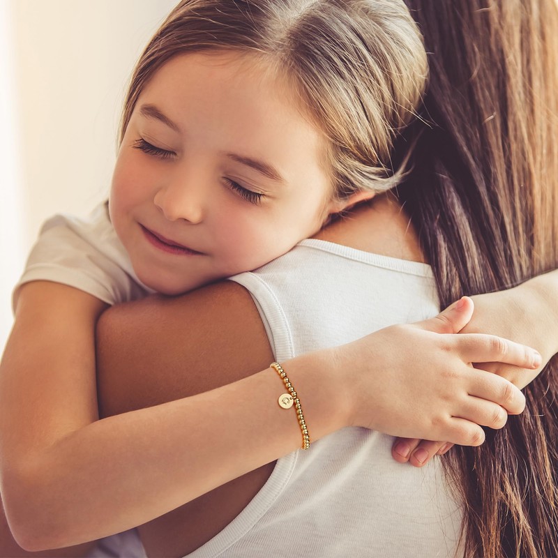 Turandoss Friend Gifts for Women - Dainty Gold Plated Initial