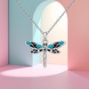 Dragonfly Necklace Sterling Silver Dragonfly Necklaces for Women Celtic Pendant