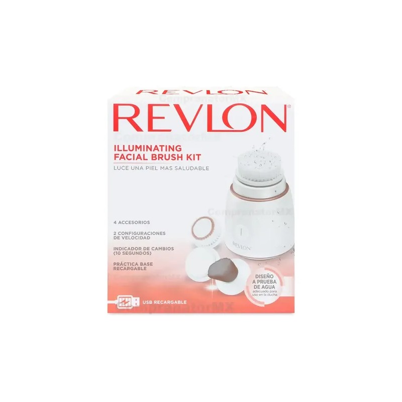 Cepillo De Limpieza Facial Revlon Exfolia Y Maquillaje Cara