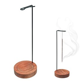 Casoter Wooden Incense Stick Holder with Ash Catcher Tea Room Yoga Meditation and Home Decor