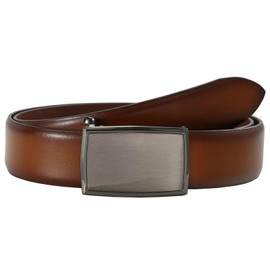 LLOYD Thin Leather Belt 3.5 W80 Cognac - Can be Shortened, Cognac