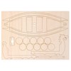Bartl 112206 Viking Ship Wooden Construction Kit