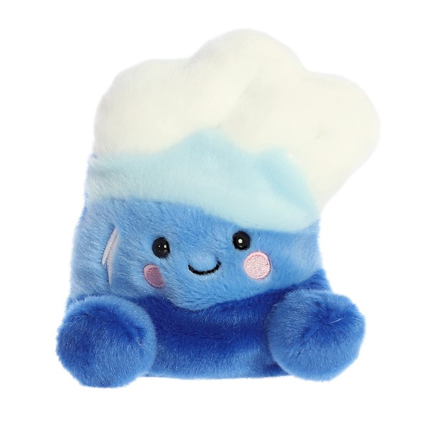 Aurora® Adorable Palm Pals™ Shorey Wave™ Stuffed Animal - Pocket-Sized Fun - On-The-Go Play - Blue 5 Inches