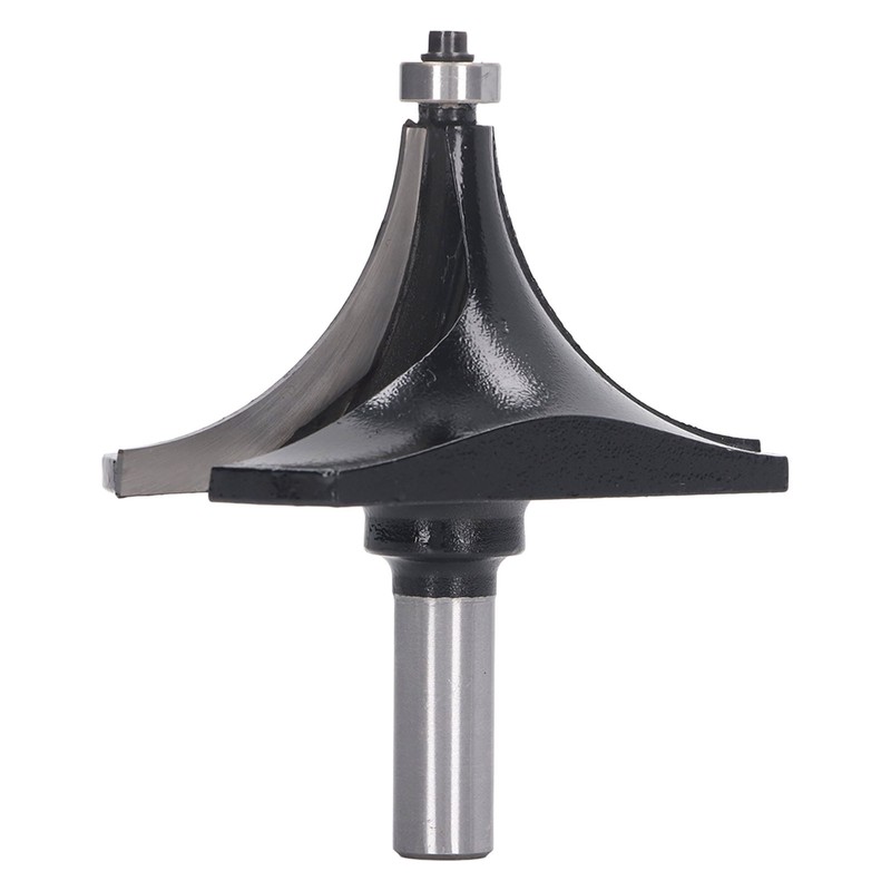 Roundover Router Bit 1/2in Shank 1/2x3‑1/2 Tungsten Carbide Round Over