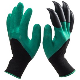 ToolTreaux 1 Pair Gardening Gloves with Claws Garden Tools One Size Fits Most