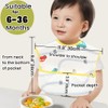TSD Baby Bibs Waterproof Feeding Bibs 5pack Adjustable Mealtime Poctet