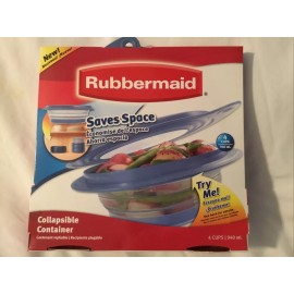 Rubbermaid COLLAPSIBLE 4 Cup Food Storage Container ~ Discontinued ~Hard To Find