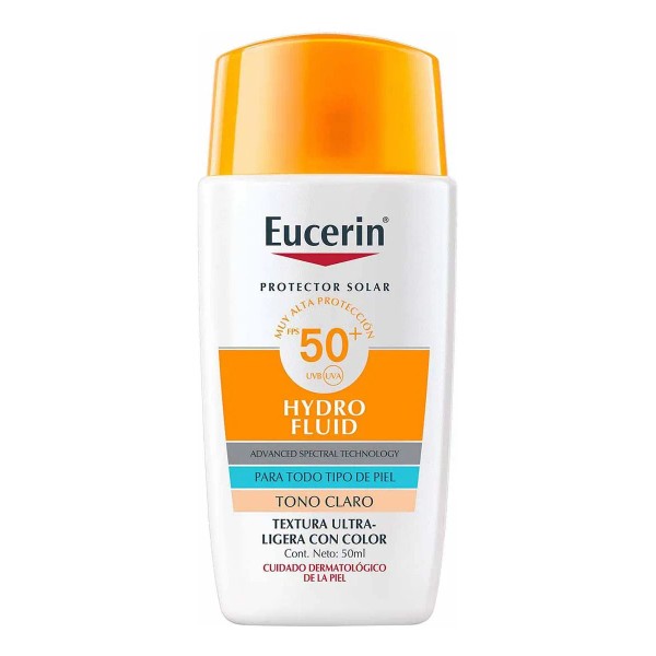 Eucerin Sun Face Hydro-Fluid FPS 50 + Tono Claro 50ml