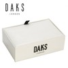 DAKS Ducks se-da038 Black Diamond Cut Tie Clip, Brass, No