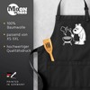 MoonWorks BBQ Apron for Men with Grilling Bear - Bear