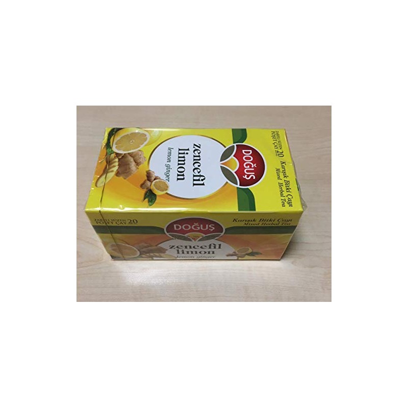 Dogus Lemon Ginger 20 Tea Bags