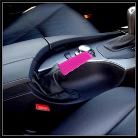 Funda Protectora de Silicona para Freno de Mano para Coche, Color Rosa, Material Duradero