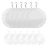 Pvczool 12Pcs Sublimation Wind Spinner Blanks 3D Wind Spinners Hanging