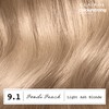 CLAIROL COLOUR STRONG PERMANENT HAIR DYE - 9.1 LIGHT ASH