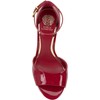 Vince Camuto Women's Aliza Heeled Sandal, Flame, 9.5