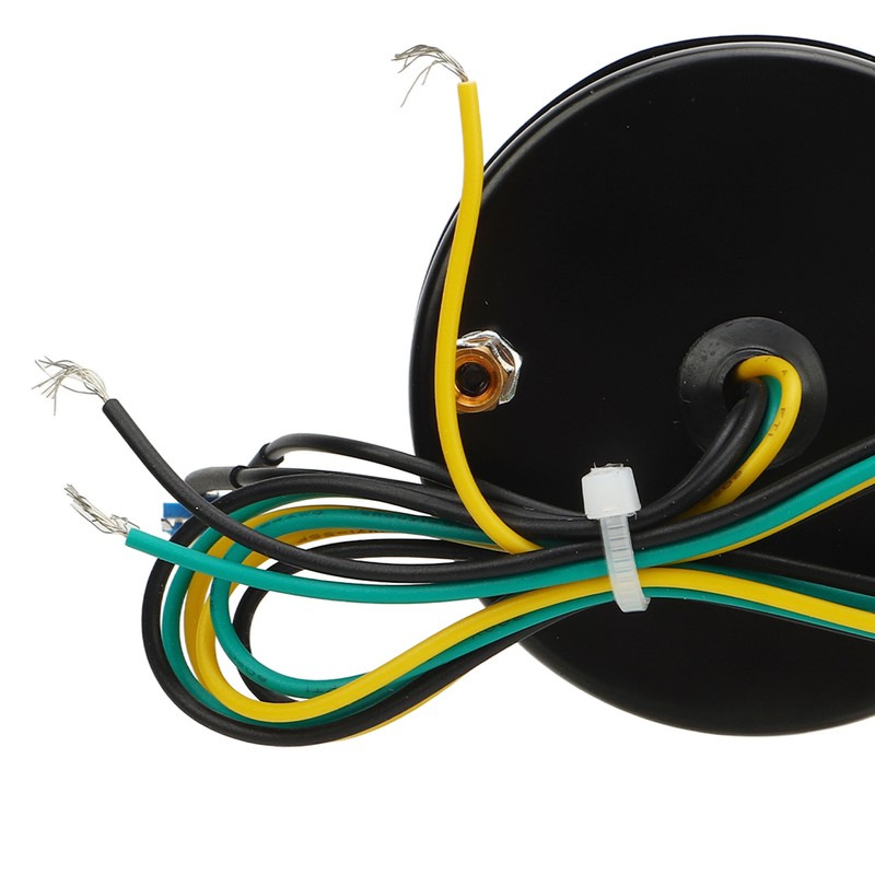 Motorcycle Fuel Level Gauge 52mm Housing Diameter LED Light Display