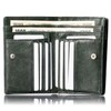 JIL GORDON Men's Bi-Fold Wallet, Popular, Large Capacity, Ultra Lightweight,
