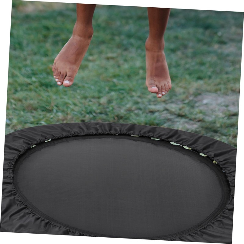 GRIRIW 1Pc Trampoline Protector Cover Durable Black Padding Replacement for