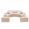 Violin Bridge Maple Wood Adjustable Brass Screw Double Bass Bridge