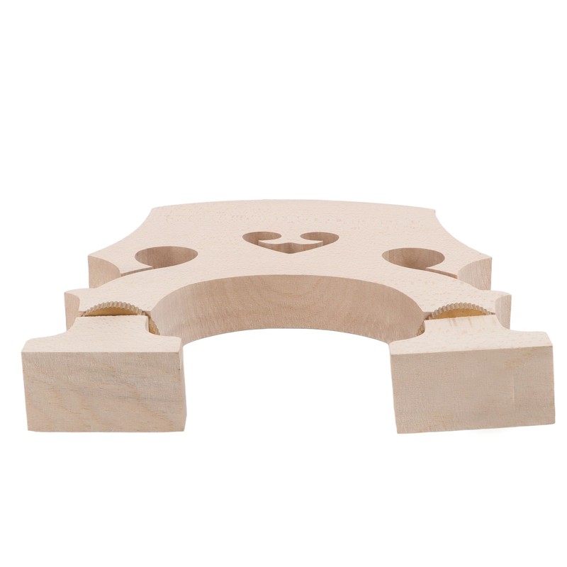Violin Bridge Maple Wood Adjustable Brass Screw Double Bass Bridge