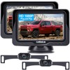 Backup Camera Ease Install for 2 Cars - 2-Pack, Plug