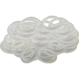 Master Plumber 437, Tailpiece Washer Flanged, 1-1/2" - Poly, 100 Pieces