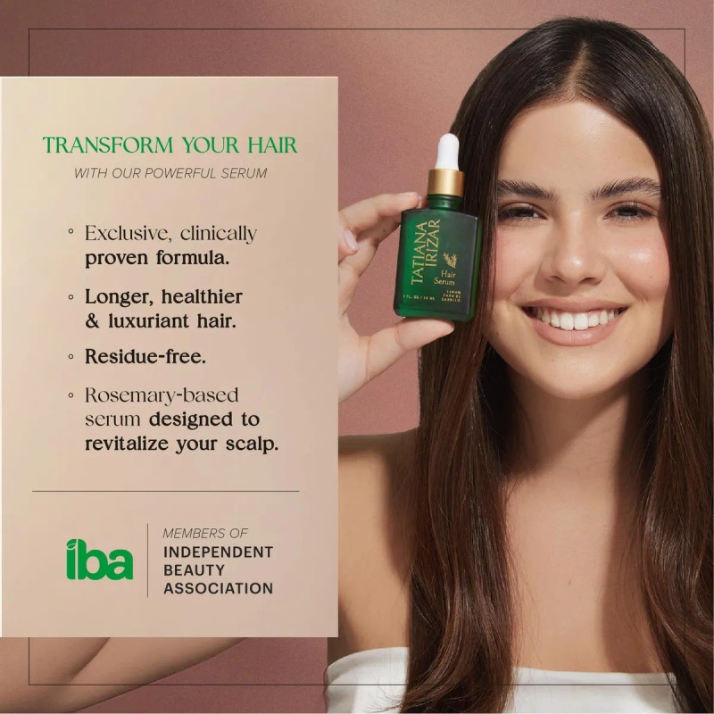 Sérum Para El Crecimiento Del Cabello Tatiana Irizar Para Mu